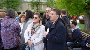 София - Протест срещу затварянето на Чешкия култутрен център