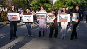 София - Протест срещу затварянето на Чешкия култутрен център