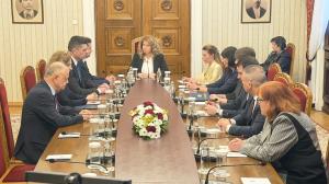 София - Консултации при президента- Демократична България