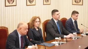 София - Консултации при президента- Демократична България