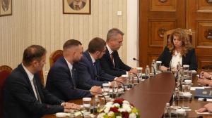 Консултации на 'Дондуков 2' : Представители на „Възраждане