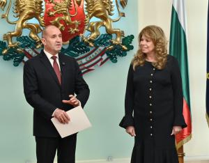 София - Президентство - връчване на мандат за правителство на Румен Радев