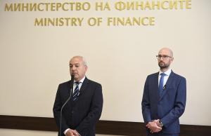 Предаване и приемане на поста министър на финансите