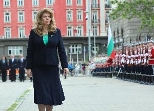 .София – Издигане знамето на Европа пред Президентството