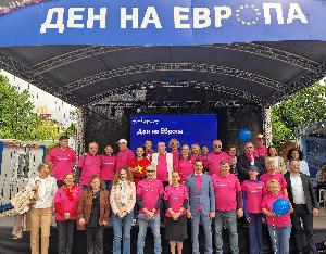 София – Софийски духов оркестър пред НДК