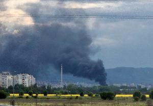 София – Пожар в квартал ‘’Хаджи Димитър’’