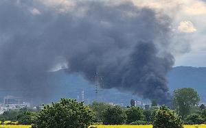 София – Пожар в квартал ‘’Хаджи Димитър’’