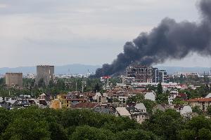 София – Пожар в квартал ‘’Хаджи Димитър’’