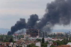 София – Пожар в квартал ‘’Хаджи Димитър’’