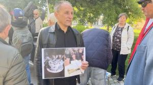 София - Протест пред Столична община за възстановяване на Паметника на Съветската армия
