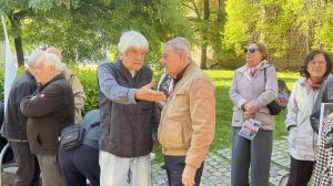 София - Протест пред Столична община за възстановяване на Паметника на Съветската армия