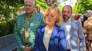 София - Протест пред Столична община за възстановяване на Паметника на Съветската армия