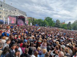 София - DARA празнува победата на „Евровизия“