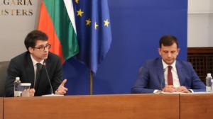 София - Брифинг на вицепремиера Атанас Пеканов