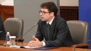 София - Брифинг на вицепремиера Атанас Пеканов