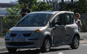 Бургас - катастрофа и обърнат автомобил