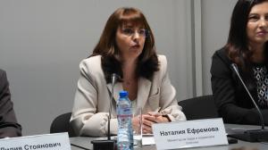 София - Брифинг на министър Наталия Ефремова