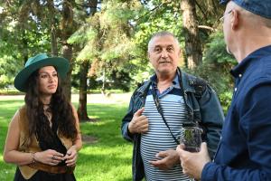 СОФИЯ - Градинка Кристал - Откриване на фотоизложбата на Евгени Димитров `Струни и сърца в обектива`от фестивала за класическа музика Алегра