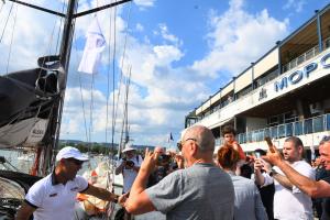 Варна - Посрещане на ветроходеца Павлин Надворни<br />