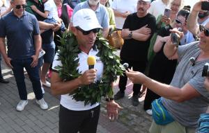 Варна - Посрещане на ветроходеца Павлин Надворни<br />