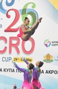 Бургас - Световна купа по спортна акробатика - ден втори