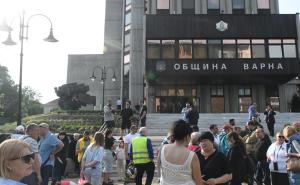 Варна - Протест пред общината <br />
<br />