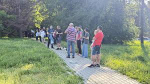 София - кв.Красно село - протест срещу застрояването на поляна