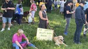 София - кв.Красно село - протест срещу застрояването на поляна