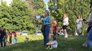 София - кв.Красно село - протест срещу застрояването на поляна
