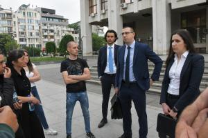 Бургас - Дело срещу Никола Бургазлиев и мълчалив протест пред съда