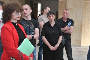 Бургас - Дело срещу Никола Бургазлиев и мълчалив протест пред съда