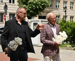 Сбогуване с Любен Дилов - син