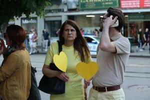 София - Бдение пред Съдебната палата