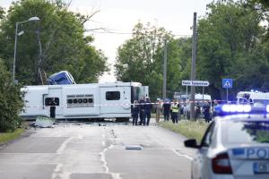 София - Катастрофа с автобус на Челопешко шосе