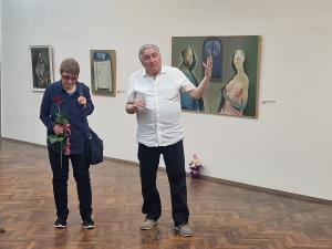 Видин - Съвместна изложба живопис и рисунка  „Мечтата стига“ на художниците Анета Дръгушану и Георги Петров