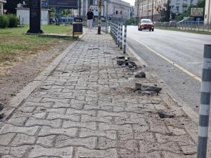 София - Катастрофирал автомобил на бул.Тодор Александров