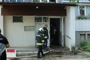 София - Пожар в жилищен блок - Младост 1