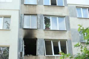 София - Пожар в жилищен блок - Младост 1