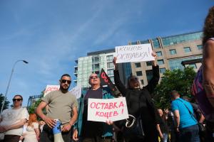 Варна - Протест срещу кмета Благомир Коцев