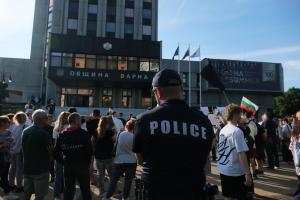 Варна - Протест срещу кмета Благомир Коцев