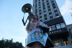 Варна - Протест срещу кмета Благомир Коцев