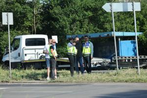 София - Възстановка на катастрофата с автобус