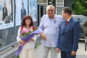 София - Българско национално радио - откриване на фотоизложбата `Ехо от Антарктика` на Марина Великова