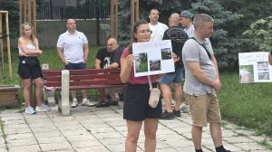 София - кв.Красно село - протест за оставката на кмета