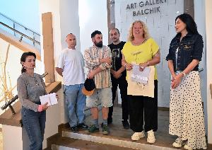 Румънски художници  от Etaj Artist Run Space  представиха свои творби в Балчик