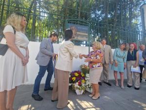 Откриха паметна плоча на национален поет на Румъния