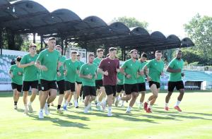 Първа тренировка на Черно море