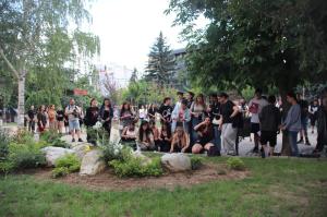 Благоевград - Бдение в памет на 16-годишната Ивана