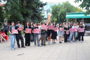 Благоевград - Бдение в памет на 16-годишната Ивана