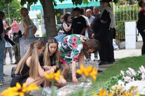 Благоевград - Бдение в памет на 16-годишната Ивана